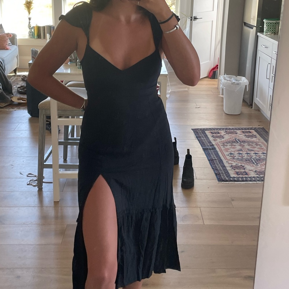 Urban Outfitters “Siren Strappy Back Midi Dress”